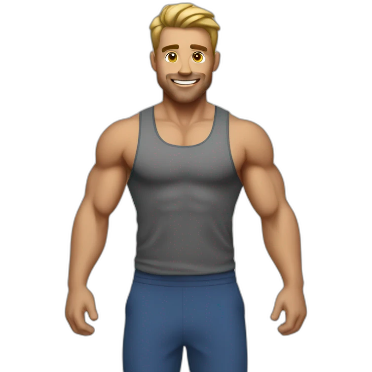 Gym guy emoji