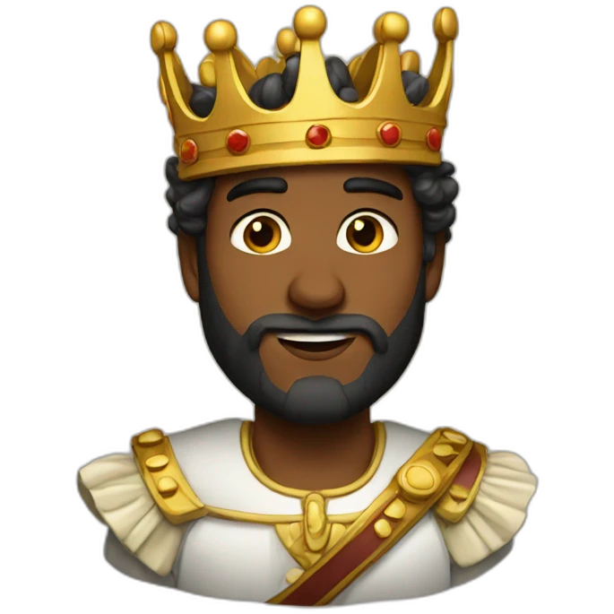 Berger king emoji