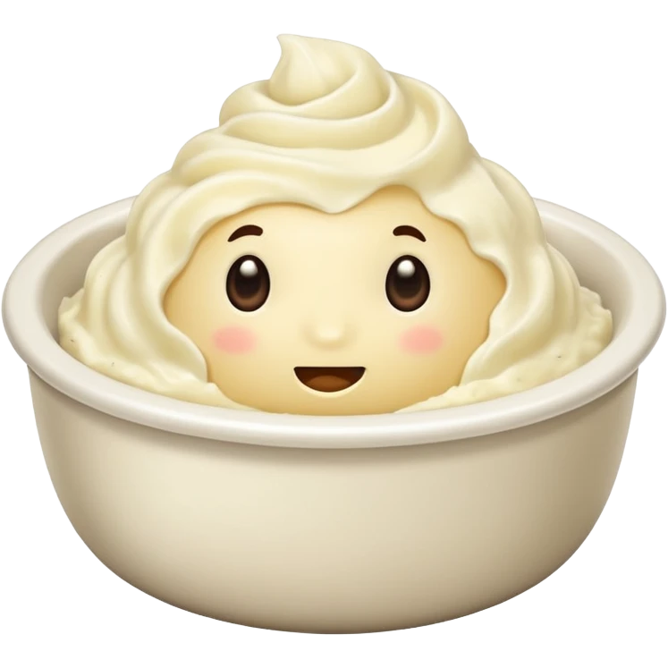 Mashed potatoes  emoji