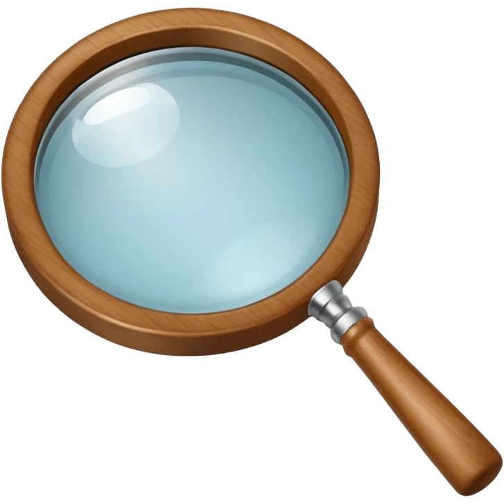 magnifying glass emoji
