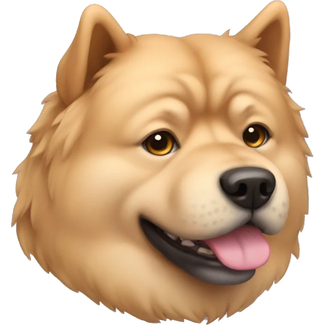Chow dog emoji