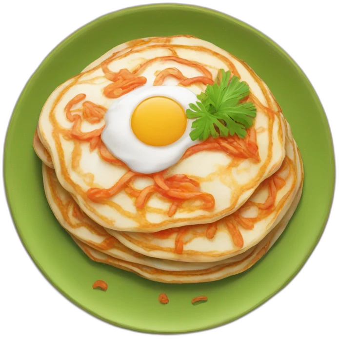 Kimchi-pancake emoji