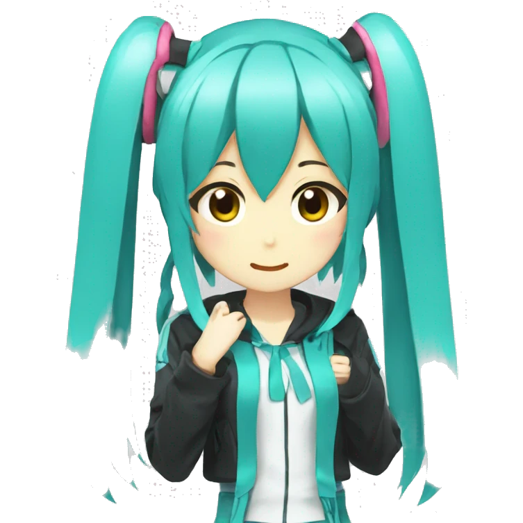 Hatsune miku mik emoji