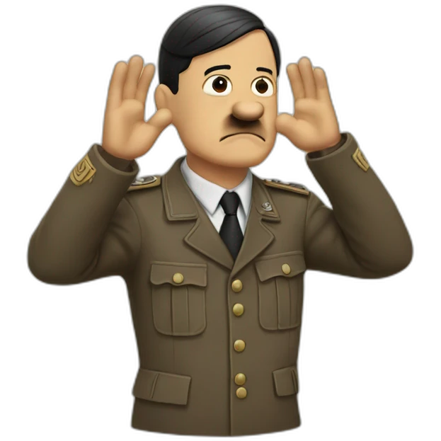 hitler dab emoji