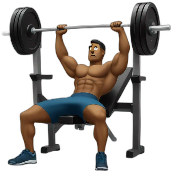 Bench press emoji