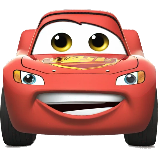 Lightning mcqueen emoji