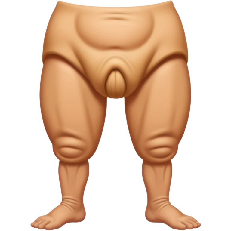 A Leg farting emoji