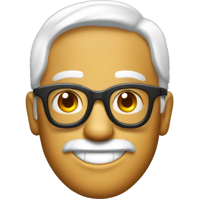 pelinegra con gafas tomando coca cola emoji