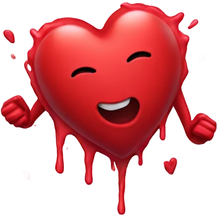 Beating heart  emoji