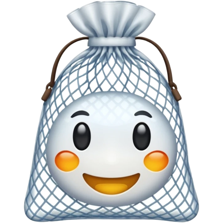 net bag,  mesh storage bag emoji
