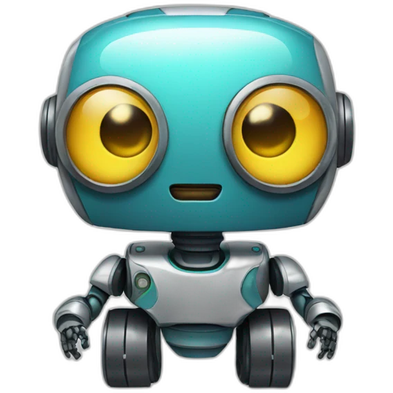 cute robot emoji