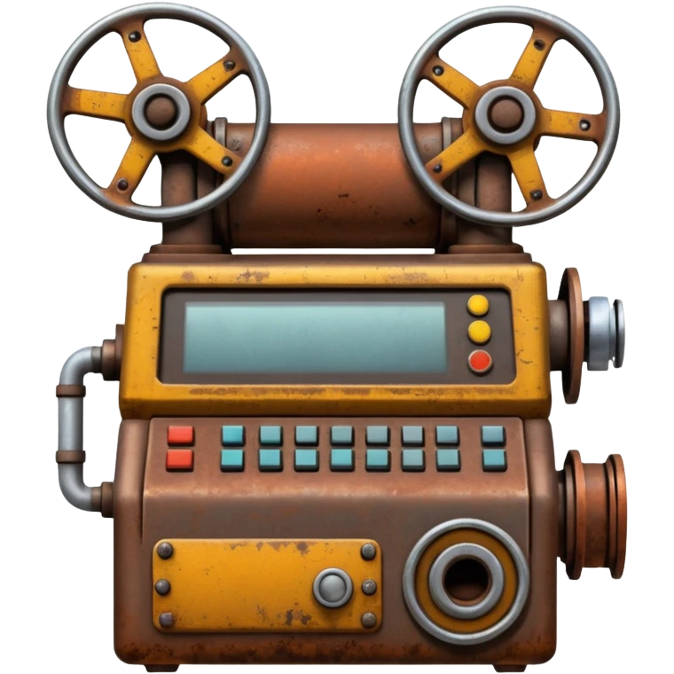 1980s machinery and equipment emoji