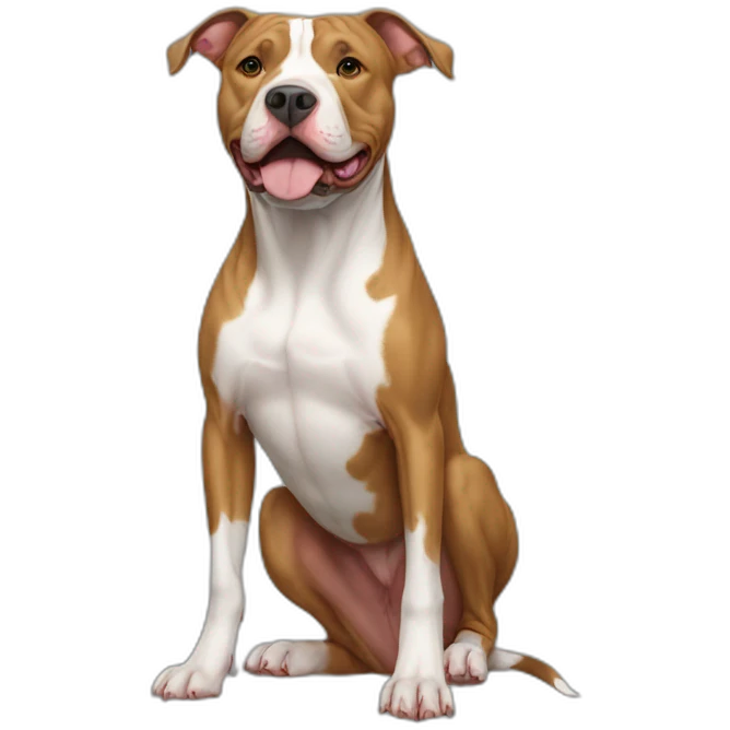 Dog-american-pit-bull-terrier-full-height emoji