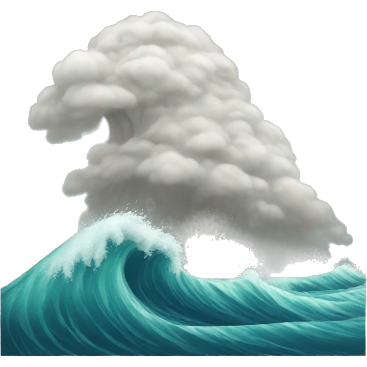 Tsunami emoji