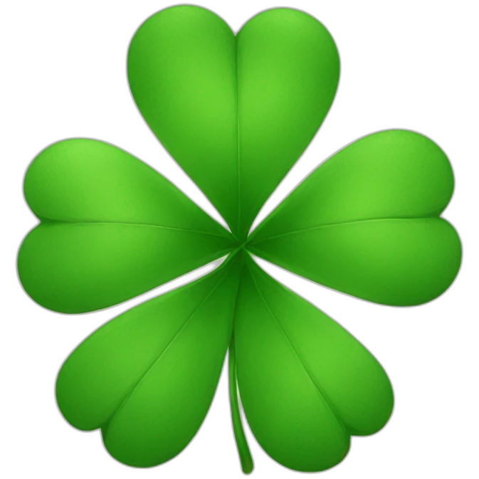 Clover emoji