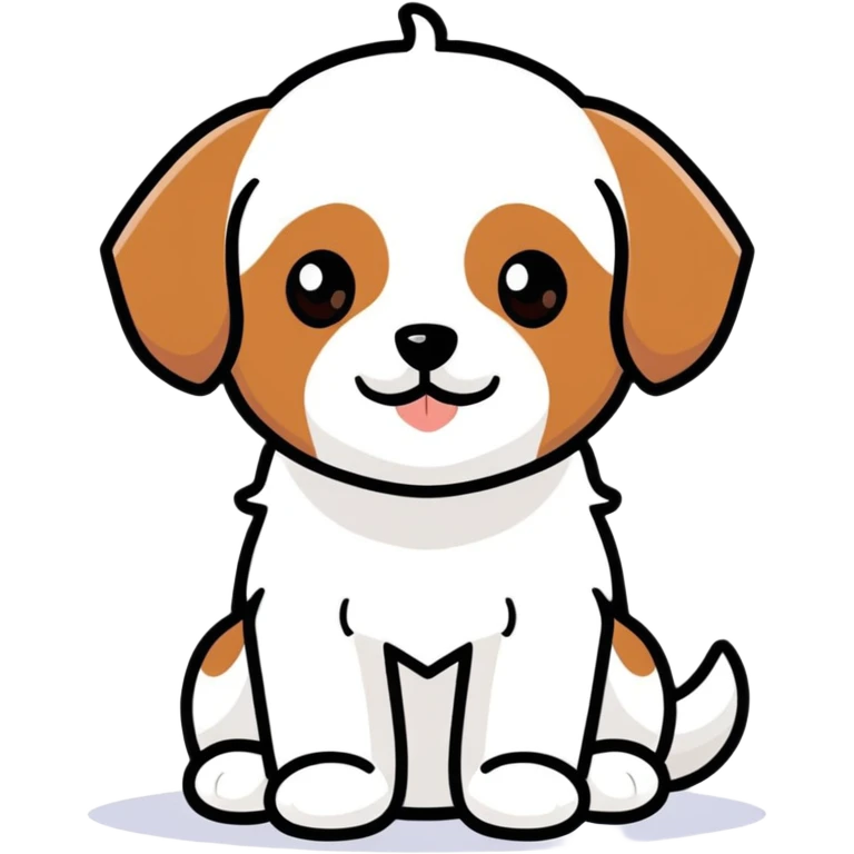 Cavachon with brown eyes emoji