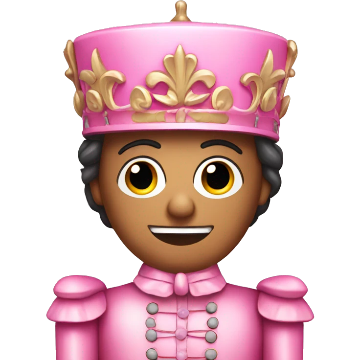 Pink nutcracker  emoji
