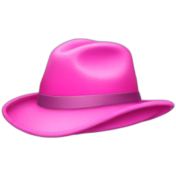 pink hat emoji