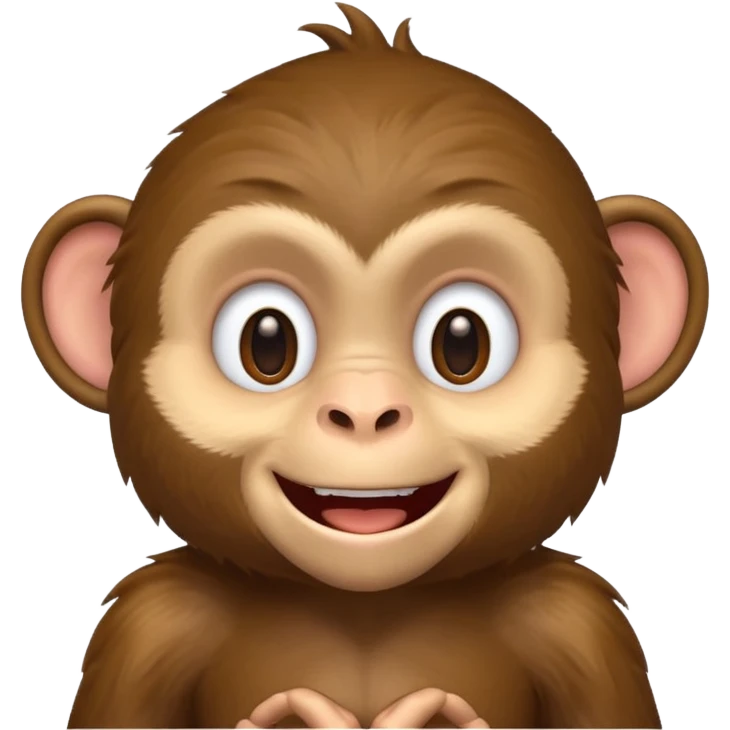 happy monkey emoji