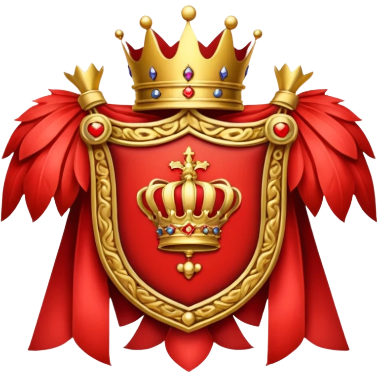 Red Royal Crest emoji