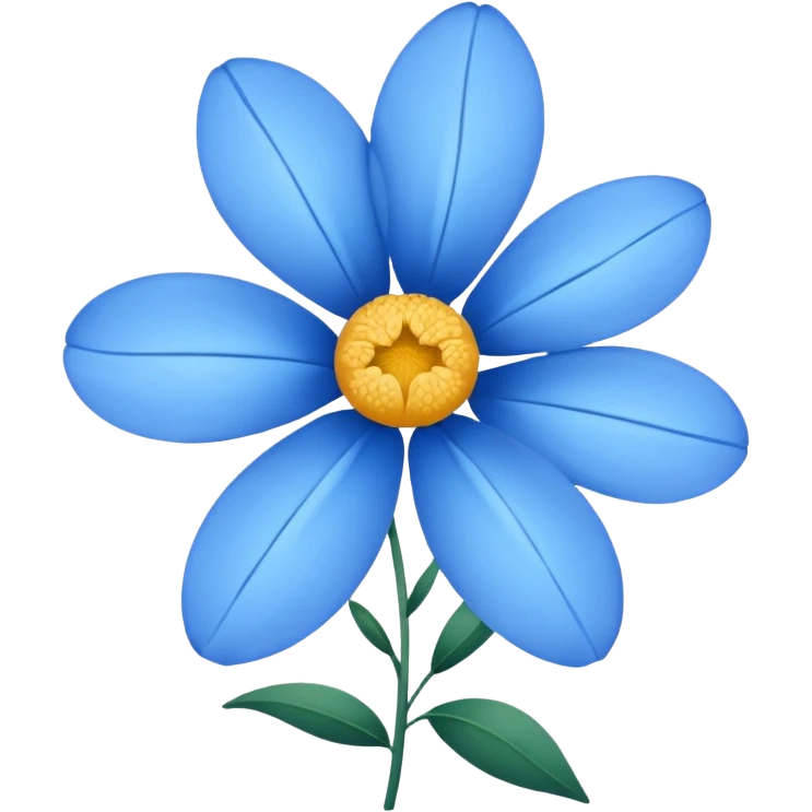 🌺🔵 emoji