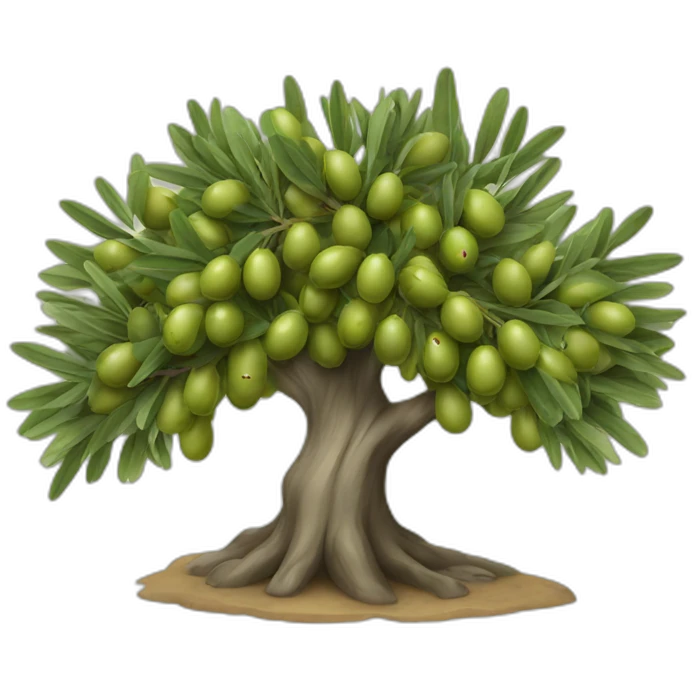 olive tree emoji