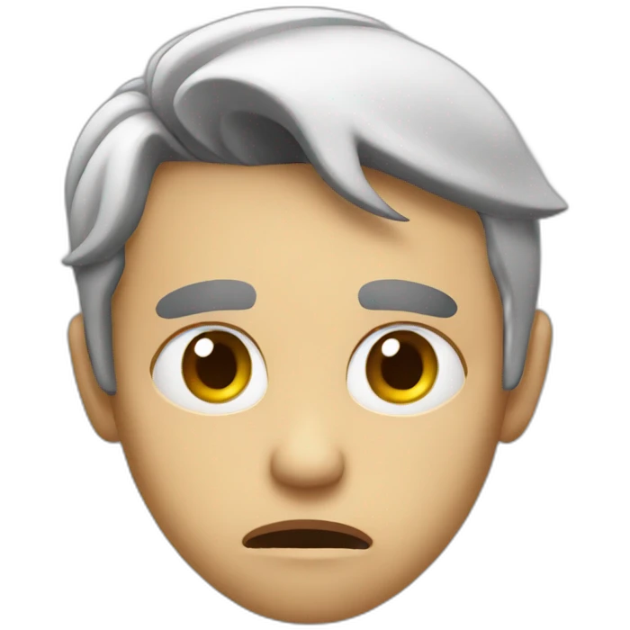 disgusted emoji