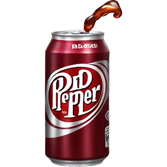 Dr Pepper can emoji