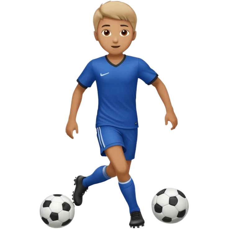boy playing soccer  emoji