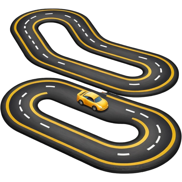 Race track emoji