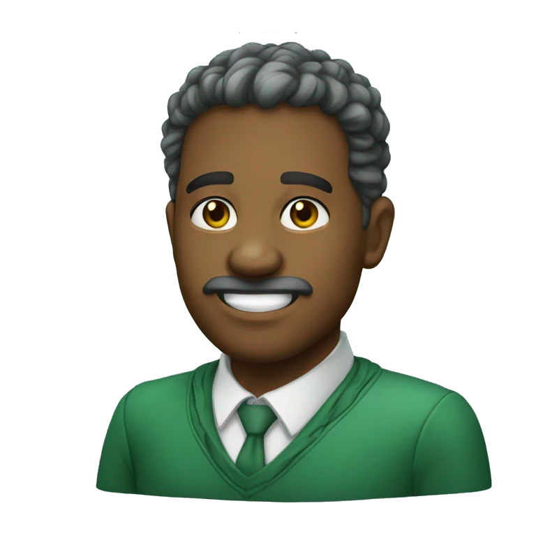 Crie um coração da cor verde água  emoji
