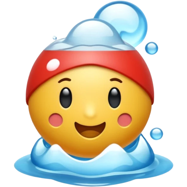 Sukurk 3D realistinę buteliuka eleksira su braškėmis  emoji