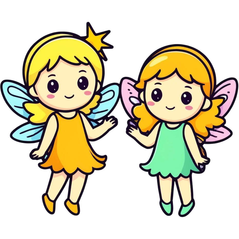 Sun Fairy Sisters emoji