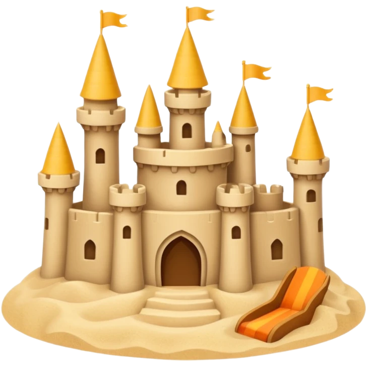 sand castle emoji