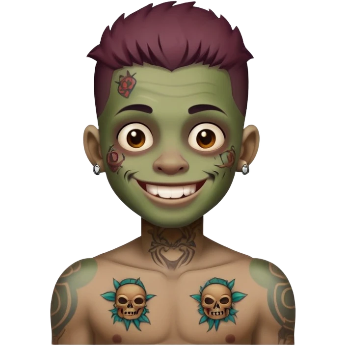 Zumbi boy emoji