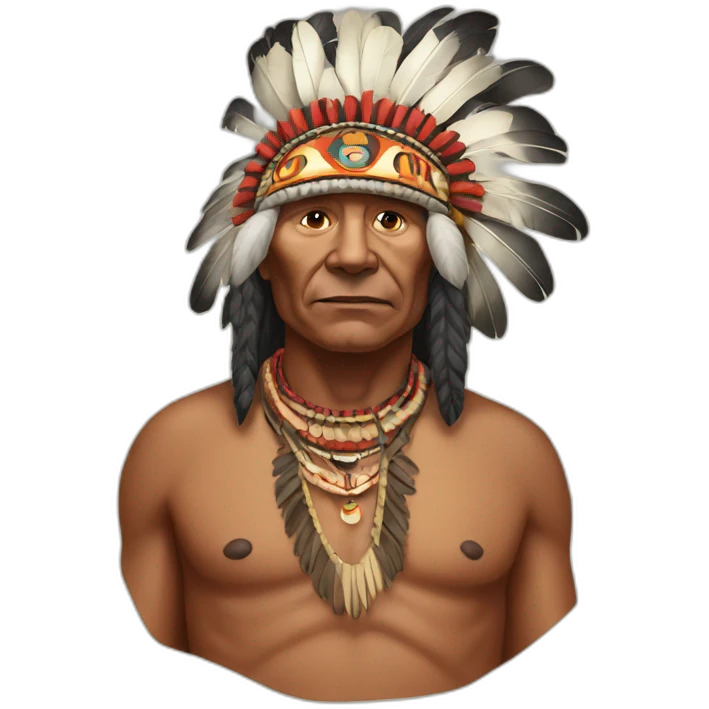 Aboriginal chief emoji