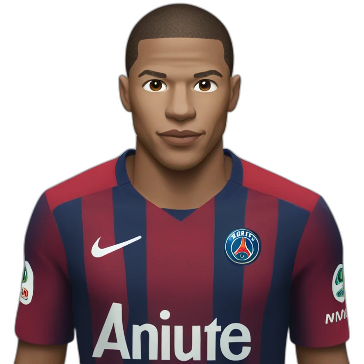 Kilian Mbappé emoji