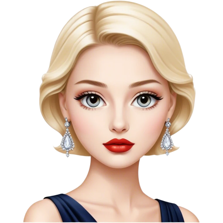 Hyper Realistic beautiful dior model  emoji