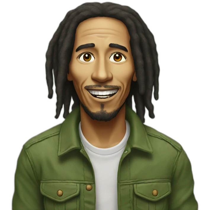 bob marley emoji
