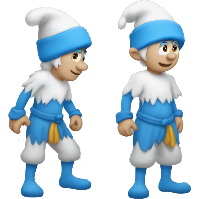 Smurf  emoji