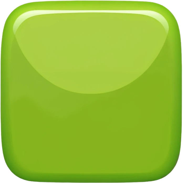 Lime Green Square emoji