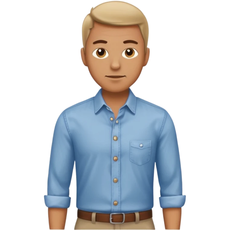 Naked man full body emoji