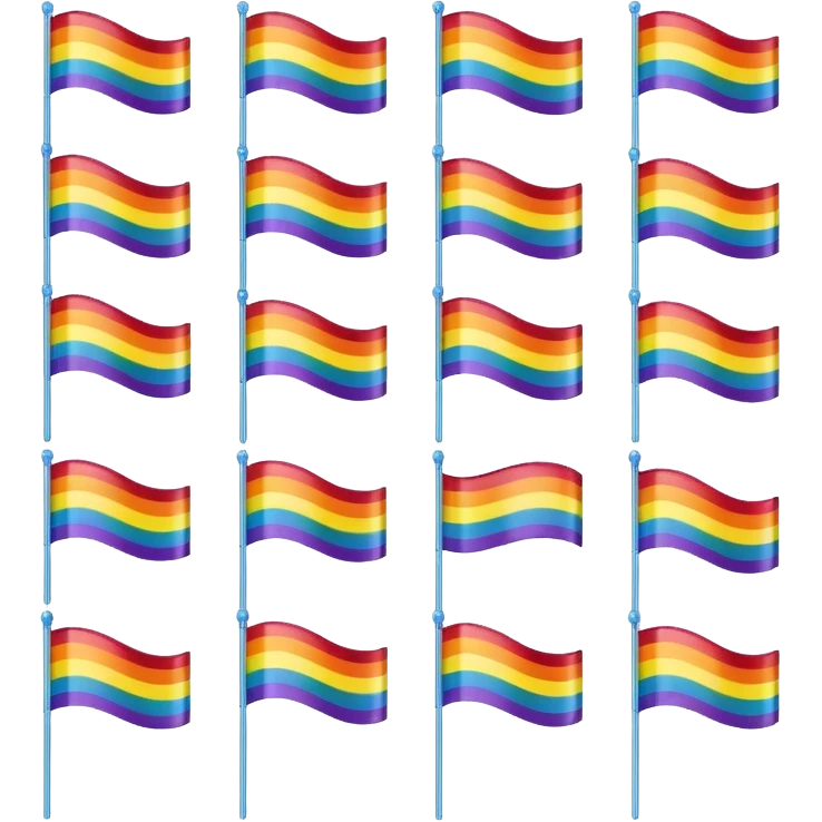 all the gay flags emoji
