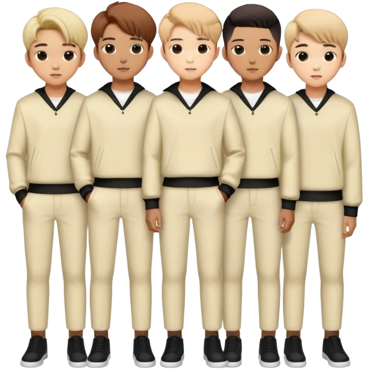 7 kpop boygroup emoji