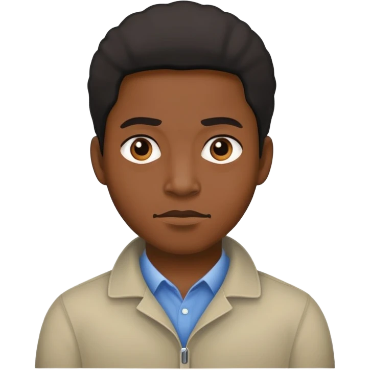 Black person emoji