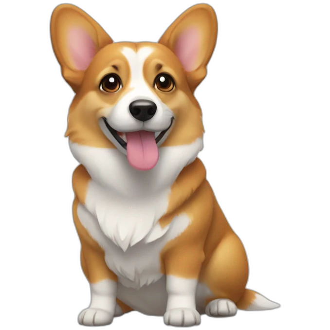 Corgi emoji