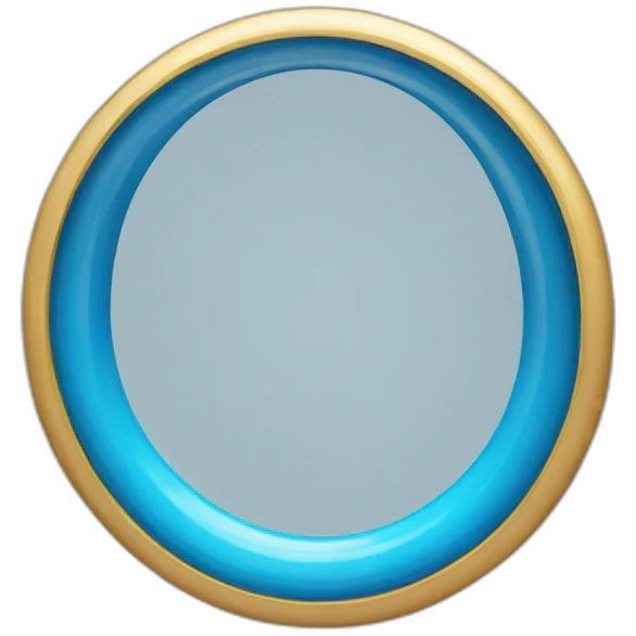 Blue ring emoji