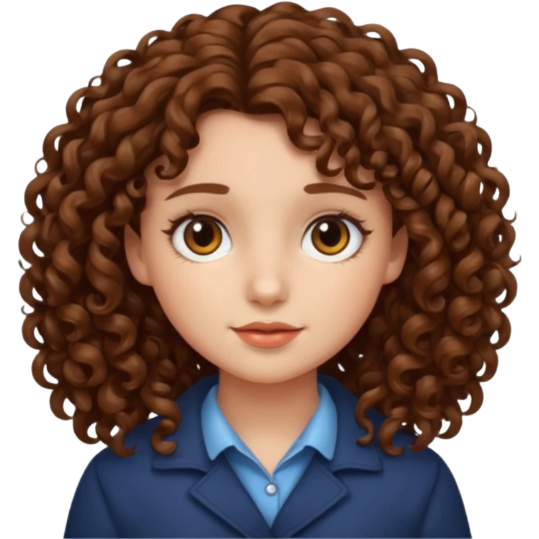 ragazza riccia emoji