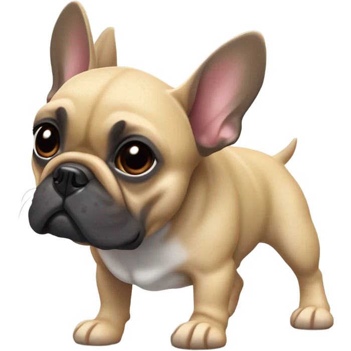 French bull dog emoji