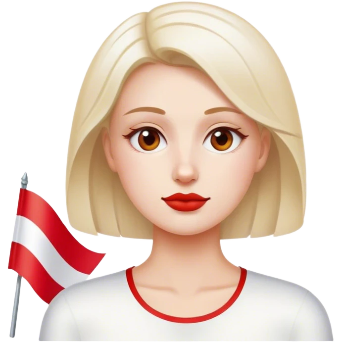 woman polish flag emoji